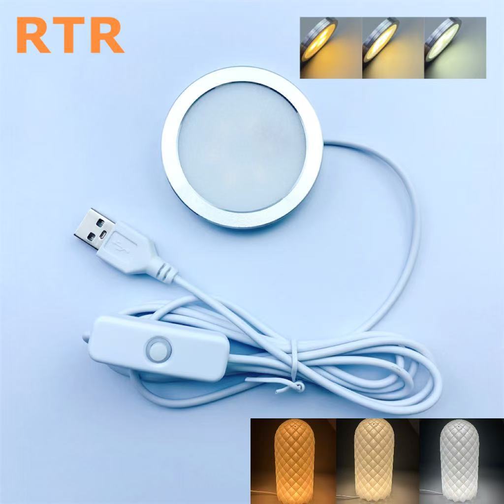 USB 5V adaptado a la impresora 3D Tophu componente creativo Maker Tesoro modelo de juguete LED componente de lámpara MH001 image 3