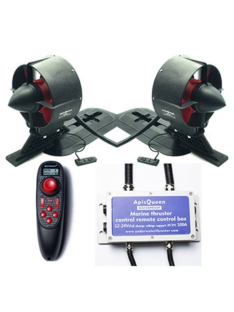 Подводный бесщеточный движитель ApisQueen Queen Bee 24V 9.5Kg U92 для надувных лодок, рыбалки и беспилотных судов