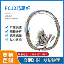 厂家供应高颜值 彩色光纤FC芯尾纤 耐用品质保证快速发货