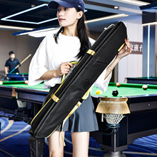 便携式新款台球杆包时尚大容量多功能单肩台球包批发台球收纳包包