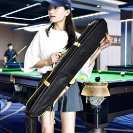 便携式新款台球杆包时尚大容量多功能单肩台球包批发台球收纳包包