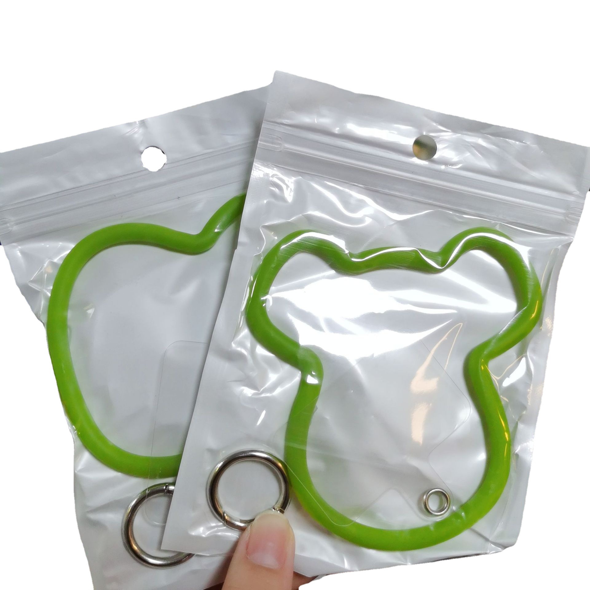 Nuevo nicho Mickey pulsera personalizada teléfono móvil Shell versión universal estilo japonés y coreano ins muñeca oso cabeza Linda correa de mano