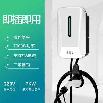 Chery Jetour Aion 7Kw Home-Use Electric Vehicle Ac Slow Charging Station for Export, Universal (Elektrikli avtomobil şarj stansiyaları) - 7kw-plug-and-charge-3m