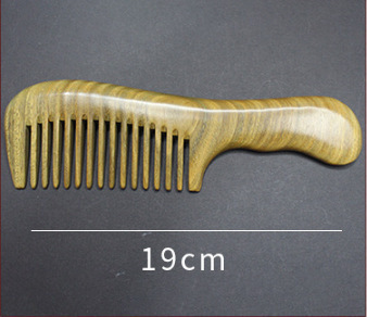 緑檀木櫛玉檀香大サイズ櫛彫刻櫛家庭用携帯木櫛プレゼント木櫛卸売りメーカー|undefined