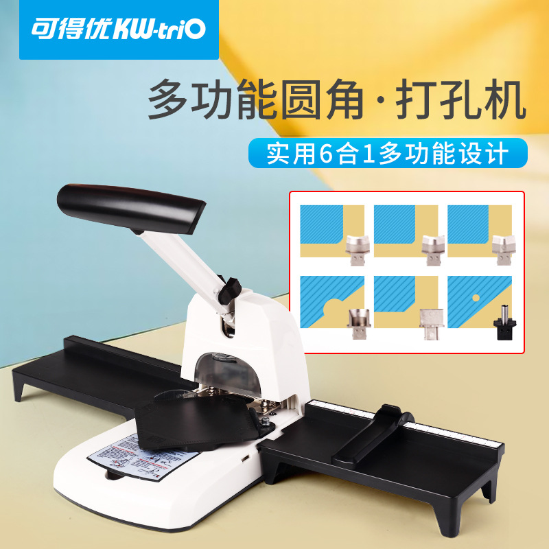 Disponible You9521 multi-ángulo redondeador R3.5 ángulo primario R10 agujero único R6 máquina de perforación pesada de 100 páginas