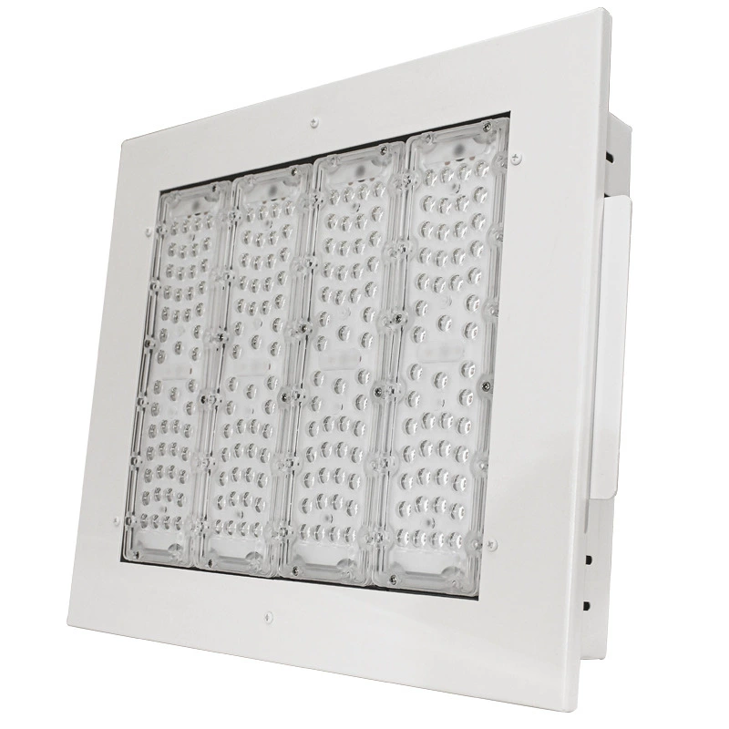 LED станция освещения масло 150W200W встроенная аварийная потолочная лампа спортзал склад пирс заправочная станция взрывозащищенная лампа