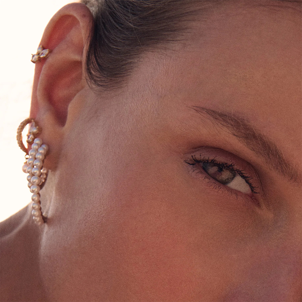 2g Weight Pearl, Zircon Inlay Material Ear Studs Classification 1 Pair Quantity Daily Occasion 925 Sterling Silver Material Geometric Pattern Women's Gender Plating, Inlay Design Simple Style Style 1 Pair 925 Sterling Silver Pearl Zircon Geometric Ear Studs 17