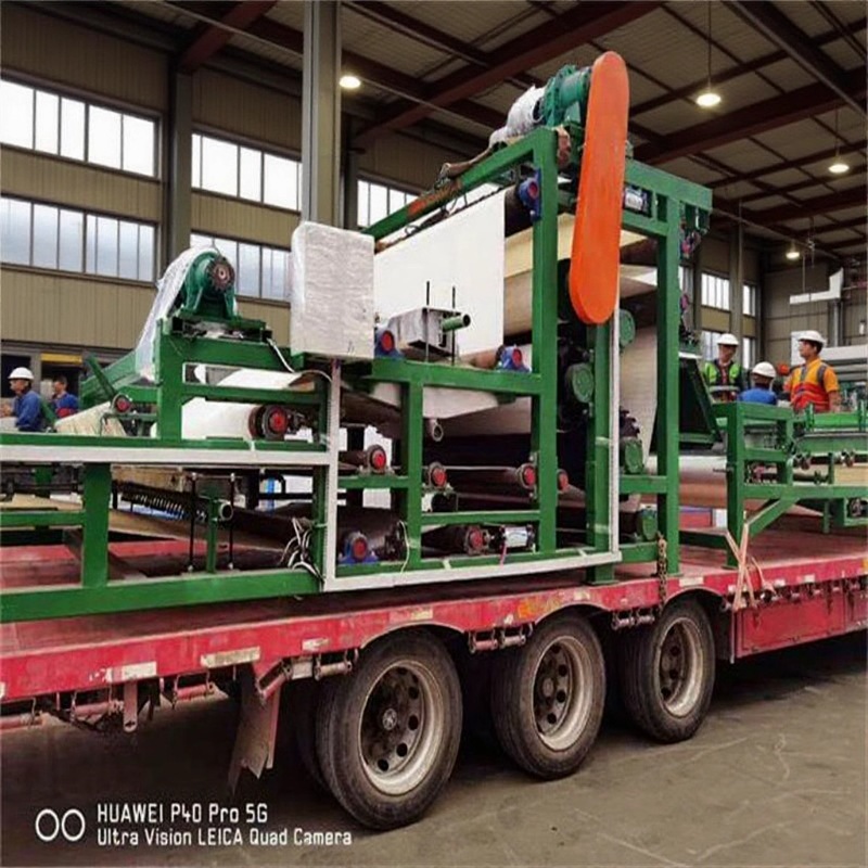 洗砂泥浆脱水机 碳钢三网带式压滤机 工业污泥脱水设备