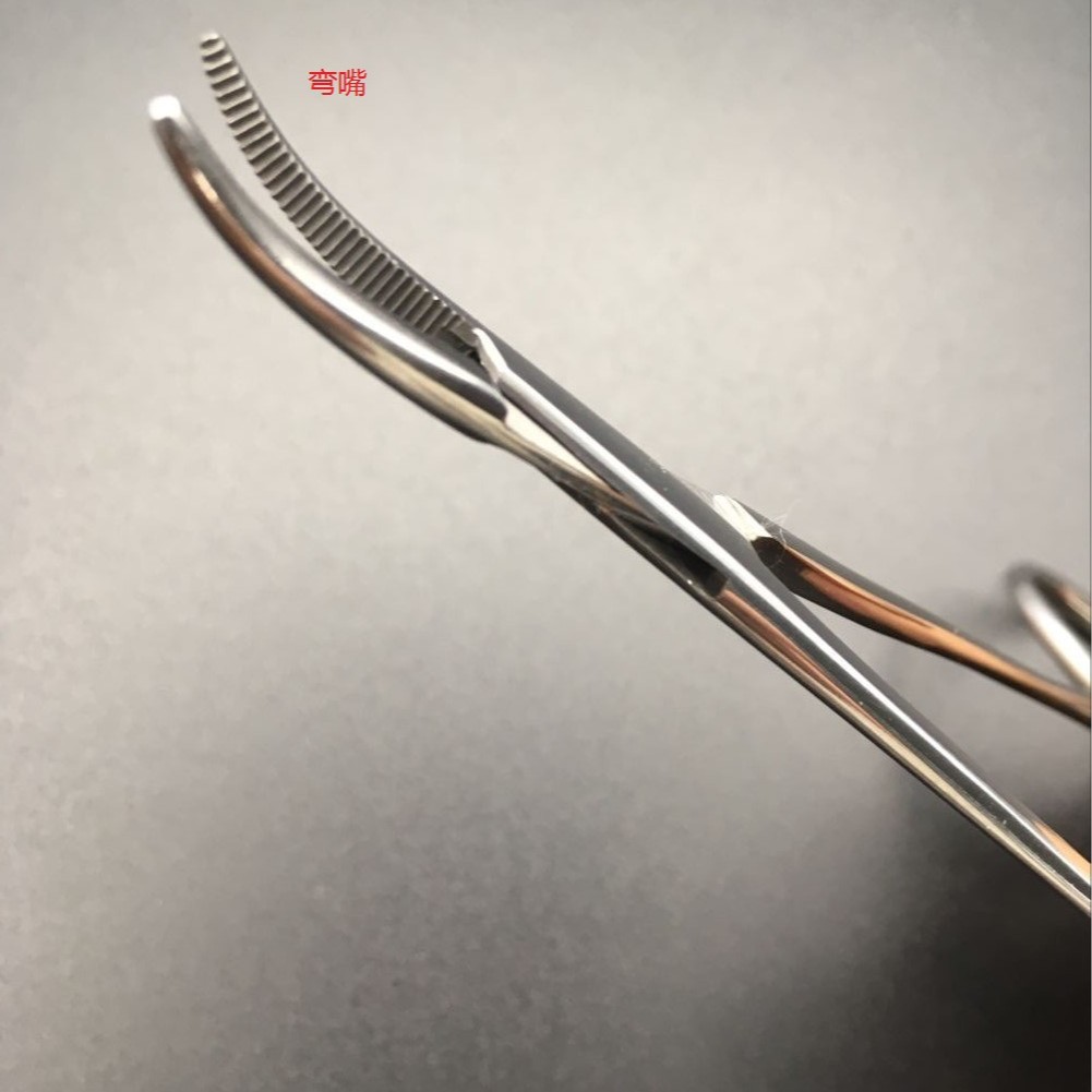 Torniquete de acero inoxidable gancho de pesca picking alicates de codo grande Luya desacoplamiento suministros de artes de pesca