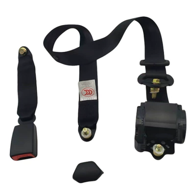 Retractable Emergency Locking Three-Point Safety | Car seat belt - plastic-coated-k330cm-all-inclusive-base-with-four-sets-of-inch-screws