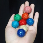 厂家批发大漆珠满螺钿半成品大漆工艺品手串体验装量大价优可代发