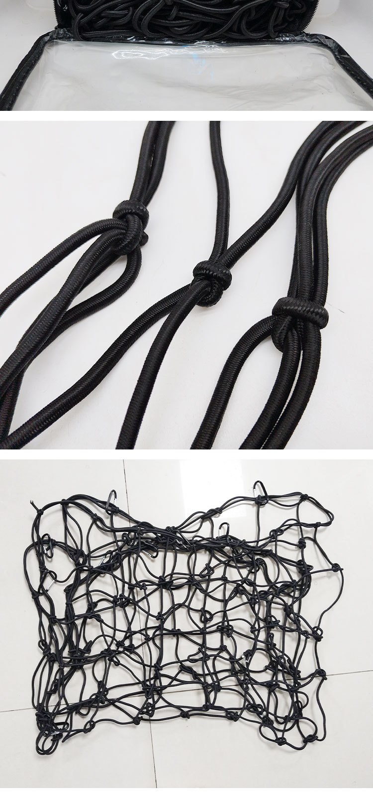 Cargo Net 180*120CM for Pickup SUV 4x6 ft Steel Hook