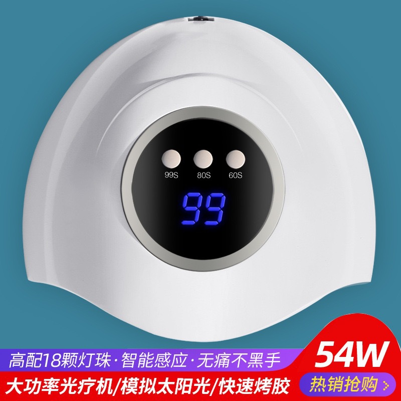 Lámpara LED de Fototerapia para Uñas, Mini Lámpara Mariposa UV, Secado Rápido, Máquina Portátil de Cocción de Esmalte