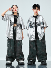 儿童街舞童装洋气童装班服bboy帅气hiphop演出服男童bboy服装女童