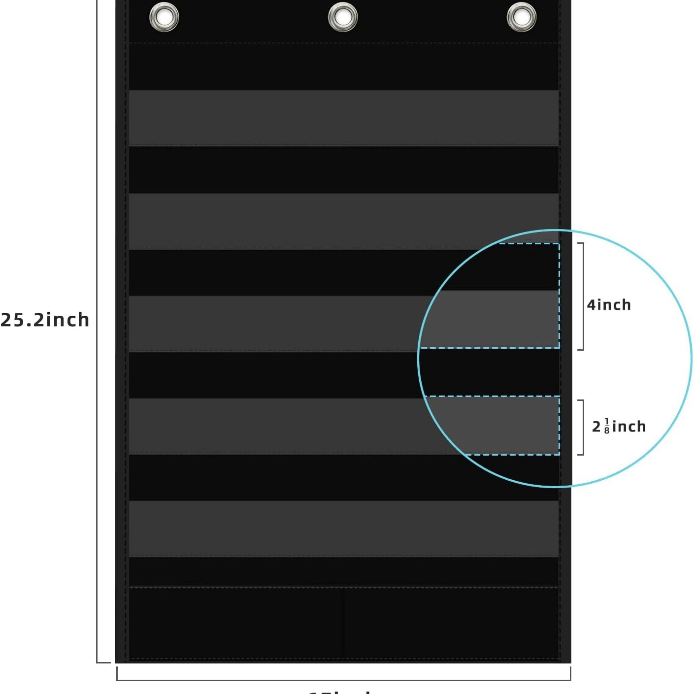 Трансграничный бестселлер, стандартная карманная таблица расписания занятий с 5+1 карманами, прозрачная таблица для заметок с 5 карманами.