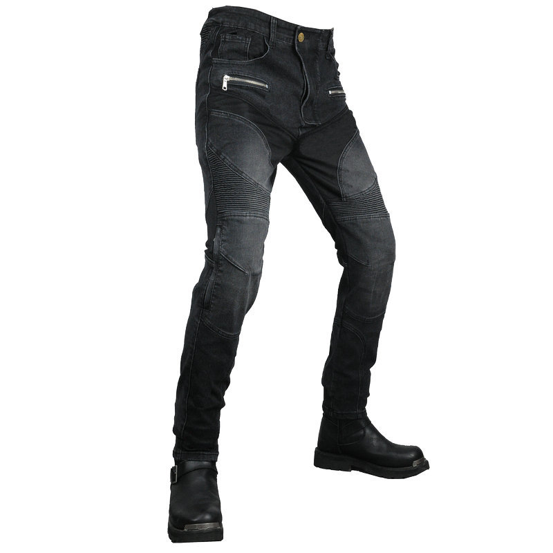 VOLERO verano motocicleta montar jeans hombres motocicleta montar Kevlar anti-caída pantalones actualización equipo de protección
