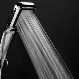 Taobao 300-hole pressurized shower head upgraded version manufacturers supply square hand-held shower head rice cake