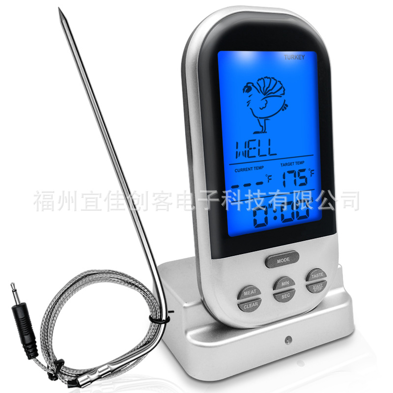 Smart meat electronic baking barbecue long -range needle -type food…