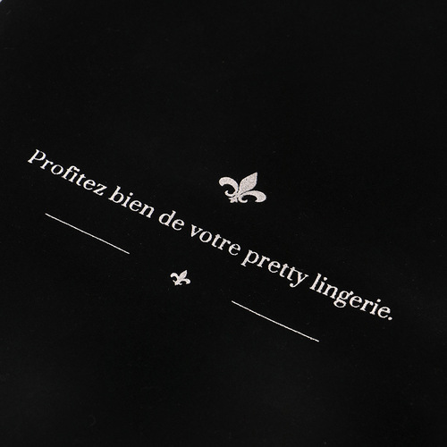 Varsbaby One-time Delivery Clothing Velvet Face Fabric Bag Drawstring Storage Bag