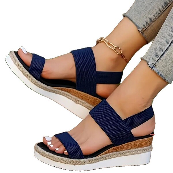 summer beach sandals platform wedge heel
