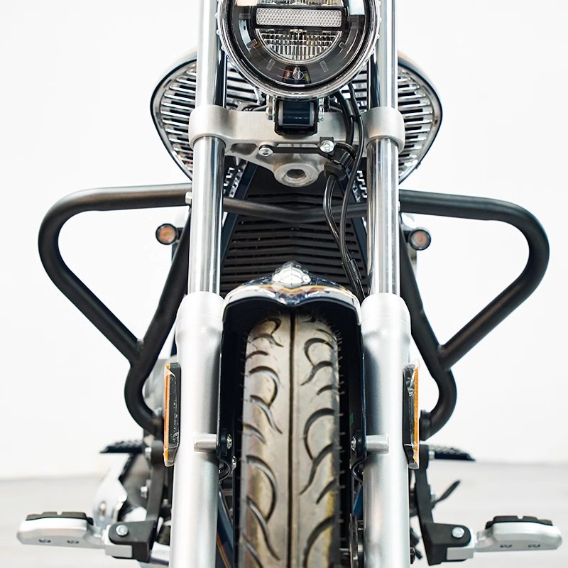 Aplicable para Zongshen Yomi Yomi parachoques retrógrado bolsas de cuero ZS125 - 5A accesorios plegables