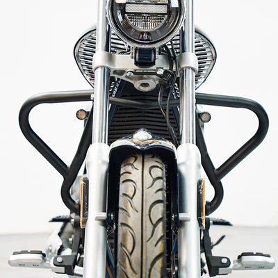 Motorcycle Safety Supplies: YOMI bumper bumper modification