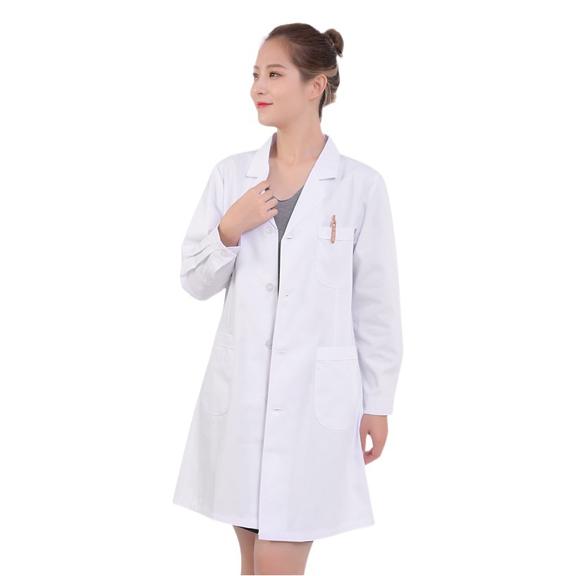Doctor white coat medical work clothes wholesale long short sleeve laboratory white coat dental doctor clothes men's and women's pharmacies