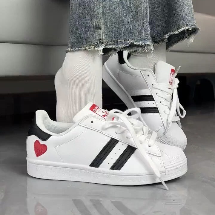 Clover Sneakers for Men and Women, Ad Shell-Toe Style, Cushioning and Wear-Resistant Putian Shoes