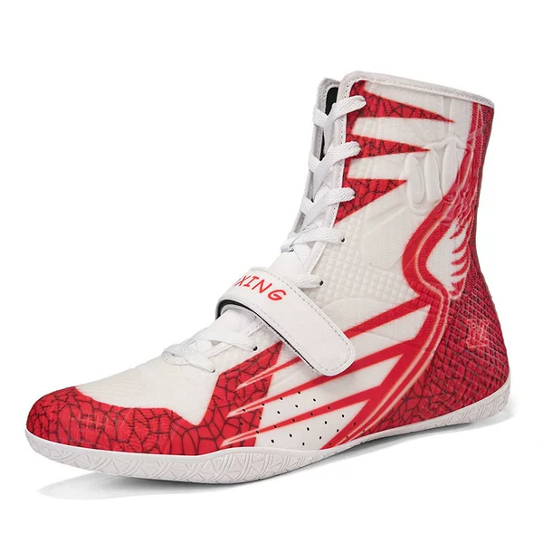 Dropshipping Cross-Border Direct Sales Men's Large Size Indoor Fighting Training Fighting Wrestling Shoes Non-Slip Wear-Resistant Boxing Shoes