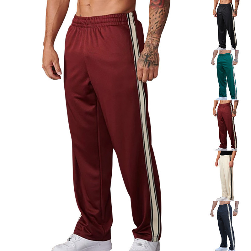 YOUNG LA Spring and Autumn American Style Men's Straight Pants Loose Casual Sports Pants Straight Pants Men