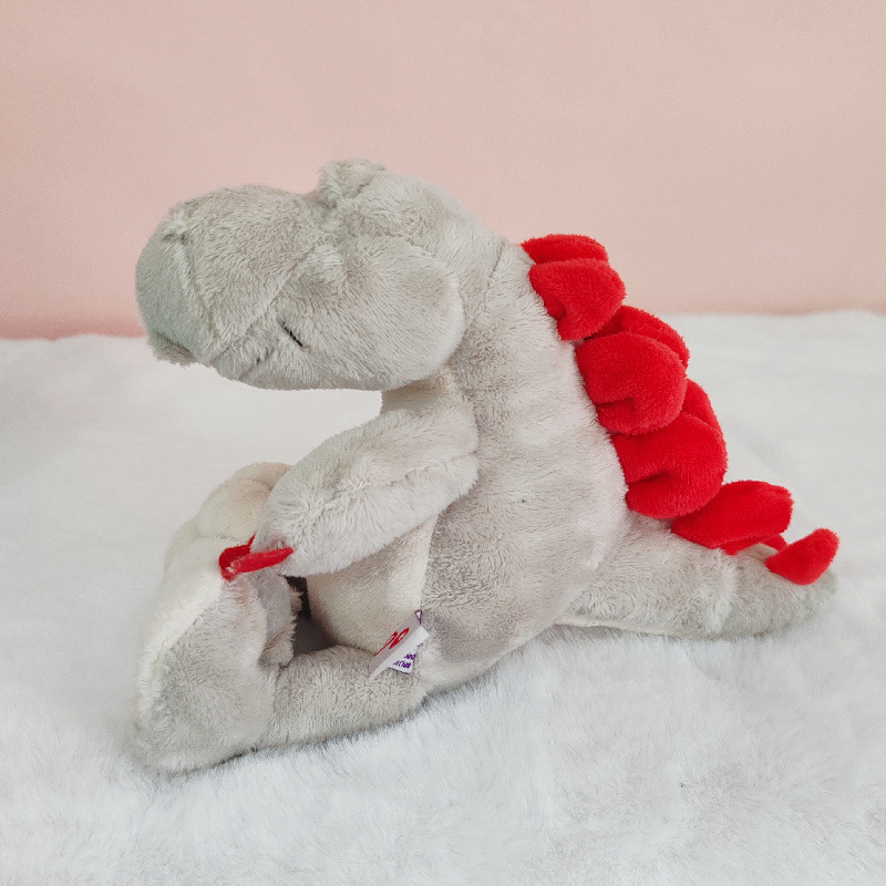Comercio exterior de dibujos animados dinosaurio muñeca de juguete de peluche tiranosaurio muñeca Regalo de Cumpleaños de los niños transfronteriza al por mayor