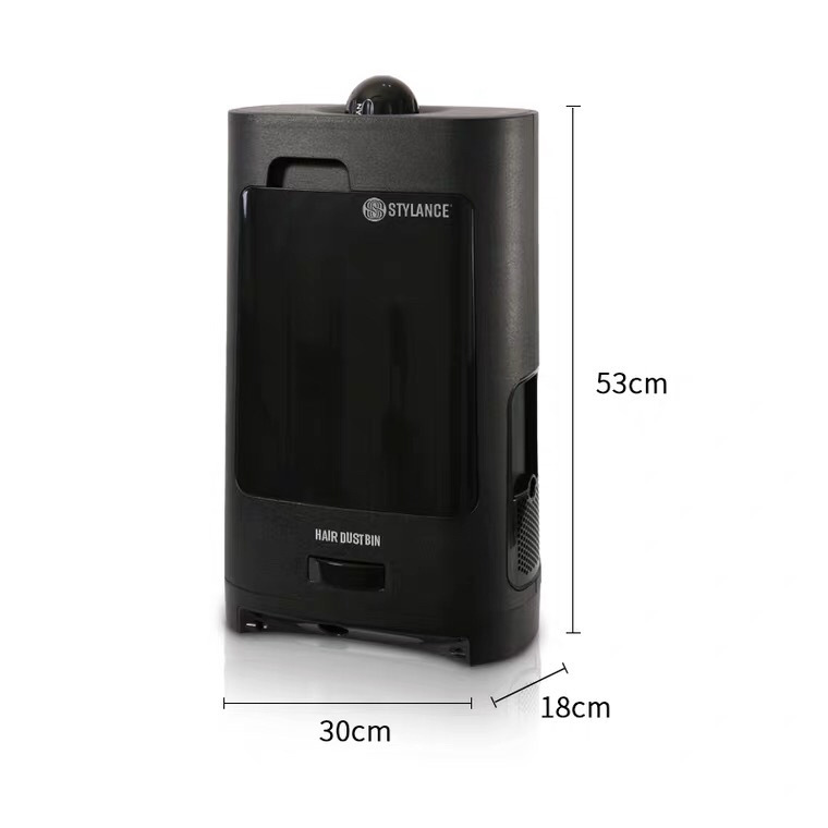 Comercio exterior venta caliente salón de peluquería especial triturador de cabello auto aspirar cabello basura doméstica herramienta de peluquería inteligente