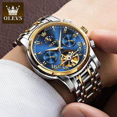 Oryx Brand Automatic Mechanical Watch with Hollow Design, Men's Night Light, Luxurious and Multifunctional, Waterproof Men's Watch