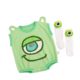 [with Socks] Baby Onesie Summer Thin Newborn Baby Clothes Pure Cotton Baby Summer Clothes 1 Year Old Going Out