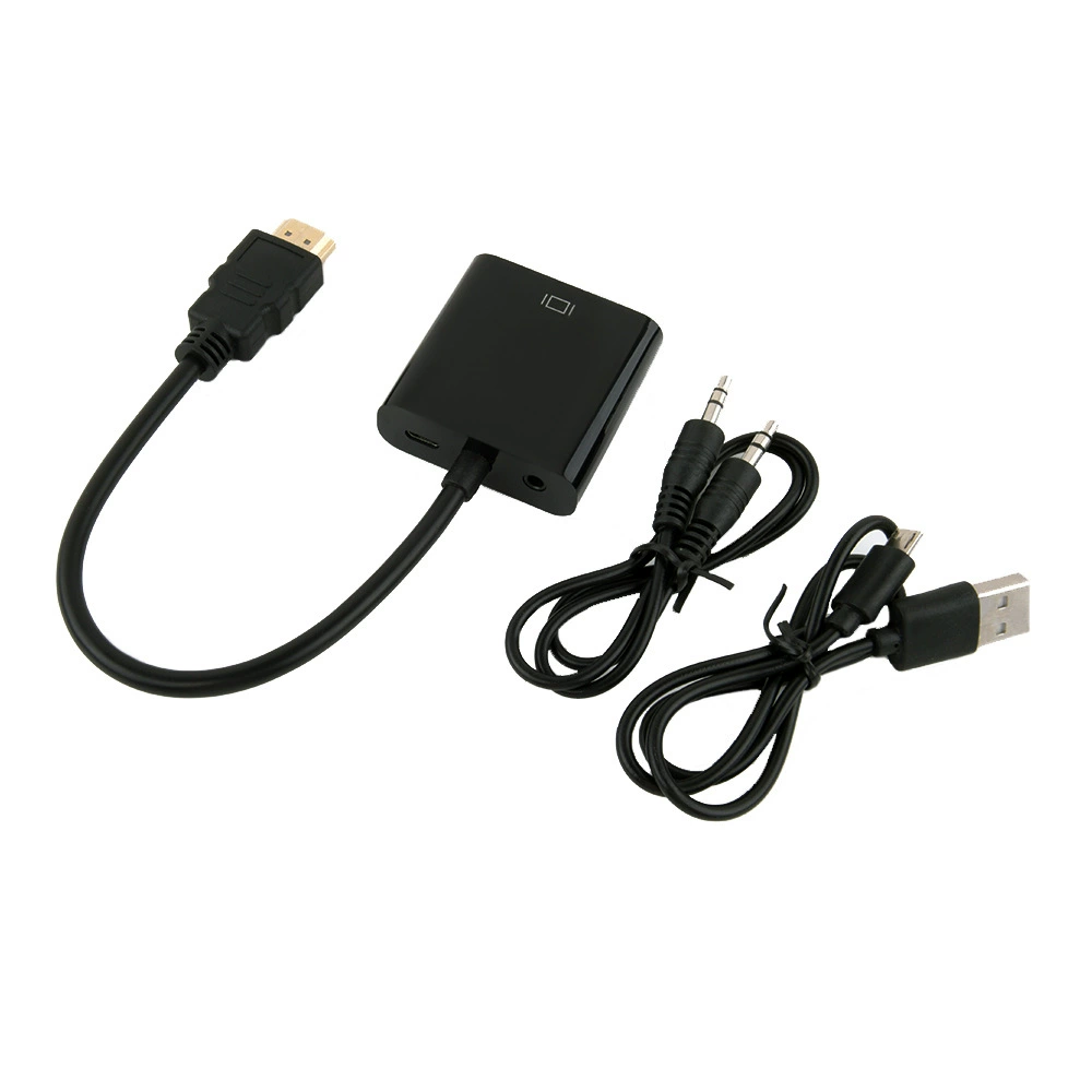 HDMI к VGA конвертер HDMI к VGA конвертер с аудио и питанием