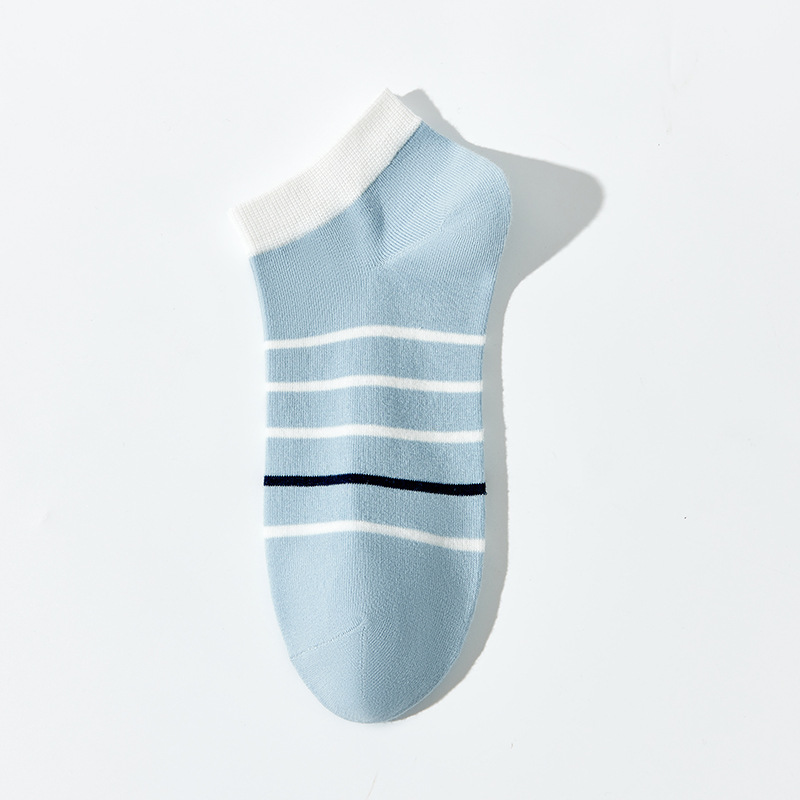 2024 nuevos calcetines de tobillo para hombres de primavera y verano ins Calcetines Bajos transpirables absorbentes de sudor japoneses calcetines de Zhuji de moda