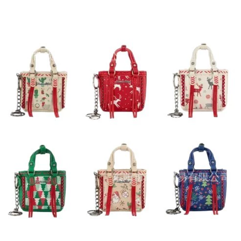 [跨境Montana West Mini Xmas Tote Blind Box мини рождественская сумка слепой коробки]