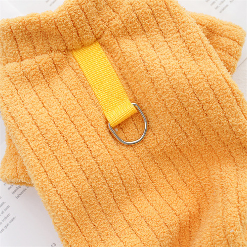 Dog clothes winter thickened warm pet cat clothing dog four-legged clothing Teddy Corgi cat