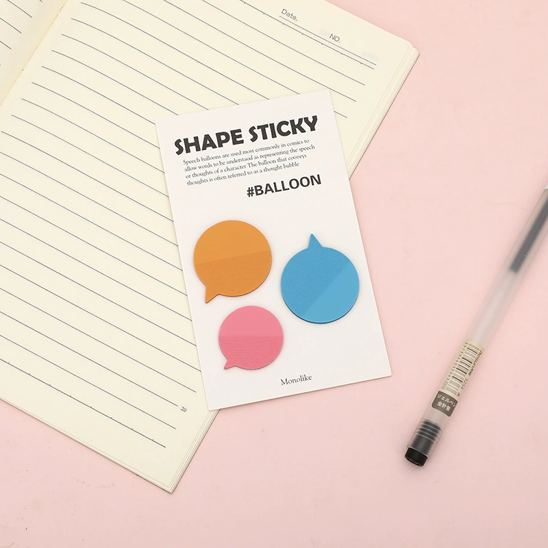 Creative Alien Convenience Paste Office Cedreed Paper Signing Paper INS Wind Remembering Fluorescence Paste Paste Wholesale