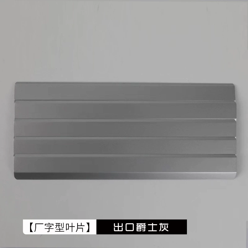 Factory-type aluminum alloy blinds bathroom waterproof and hole-free office high-blind electric roller blinds