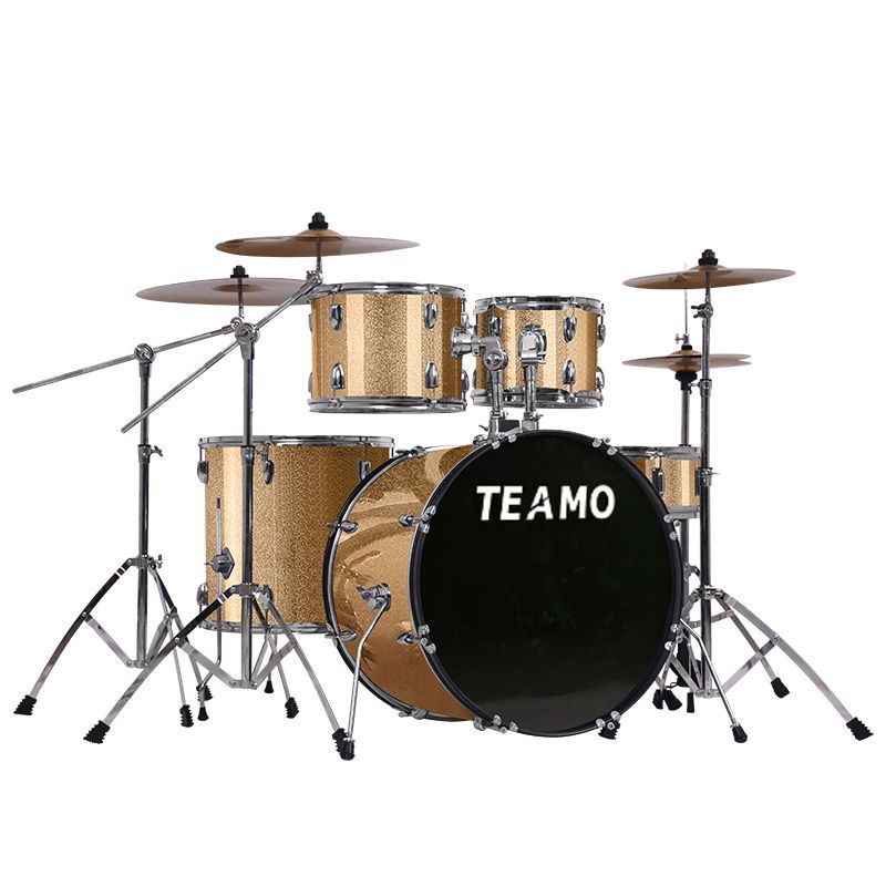Batería para adultos, nivel profesional, juego completo de batería de jazz para niños, instrumento musical, uso doméstico, se puede instalar en casa