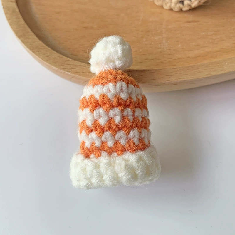 Small Christmas woolen hat, plush doll, decorations, DIY decoration