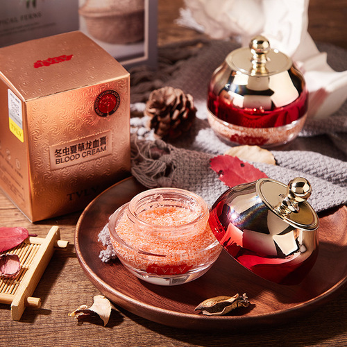 tvlv cordyceps dragon blood cream fairy lady cream plain cream lazy cream skin wrinkles anti-concealer brighten skin color
