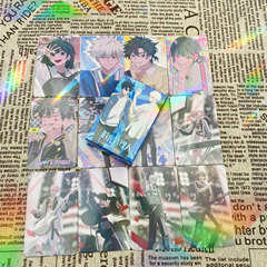 Time Agent Laser Mini Cards, 55 Pieces, Same Boxed Design as Lu Guang and Cheng Xiao's Anime-Style LOMO Cards from the Second-Generation Anime Universe