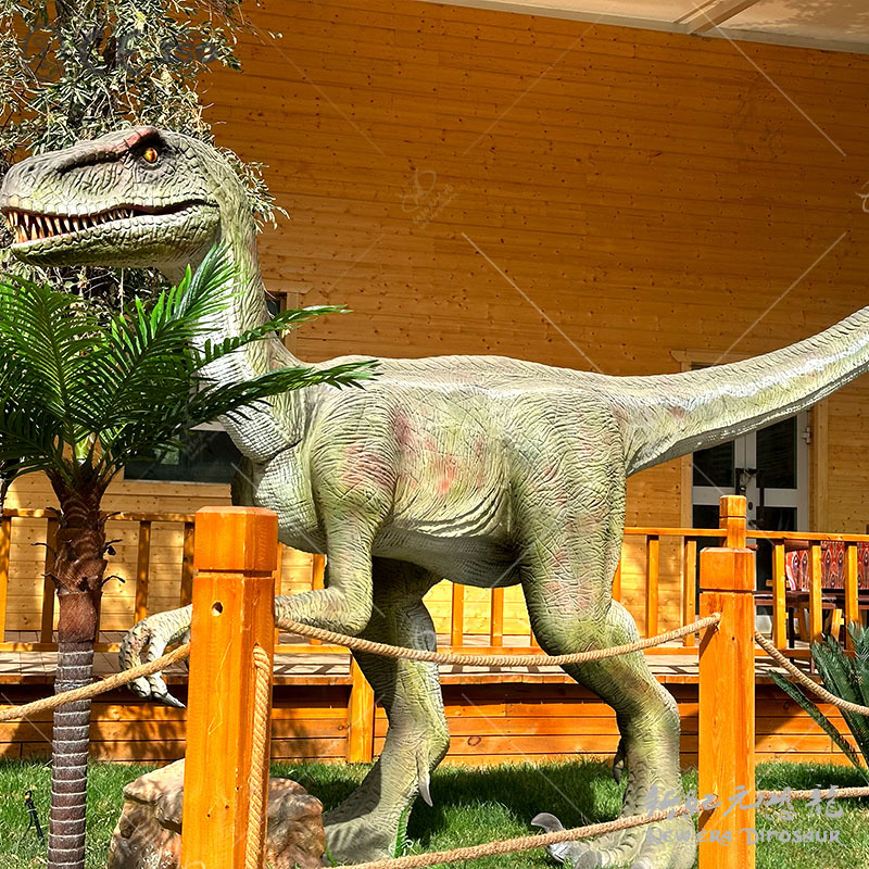 Dinosaurio de simulación a gran escala Tyrannosaurus Rex Dinosaurio eléctrico llamará modelo de movimiento Paisaje parque de atracciones modelo de dinosaurio