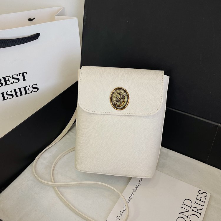 Advanced feeling minimalist and portable crossbody for women's new versatile mobile phone mini one shoulder small bucket_voghion.com