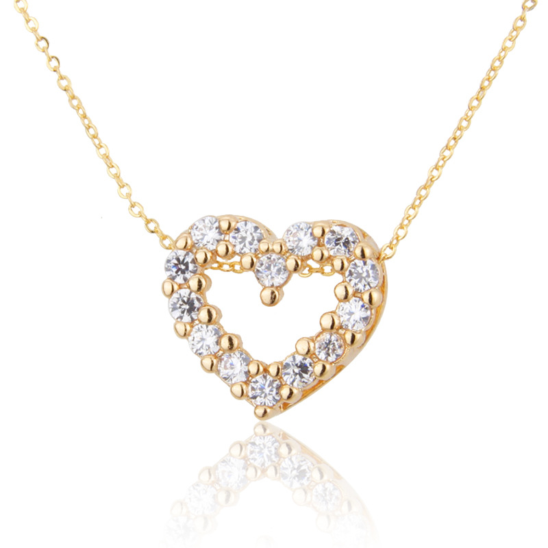 Necklace Classification Small Heart-shaped Pendant Necklace