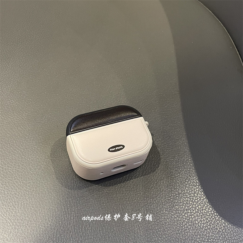 非常にシンプルなレトロな衝突色の皮質の斜め掛け縄はAirPods3/4世代のリンゴのイヤホンの殻の保護カバーのPro2女を適用します。|undefined