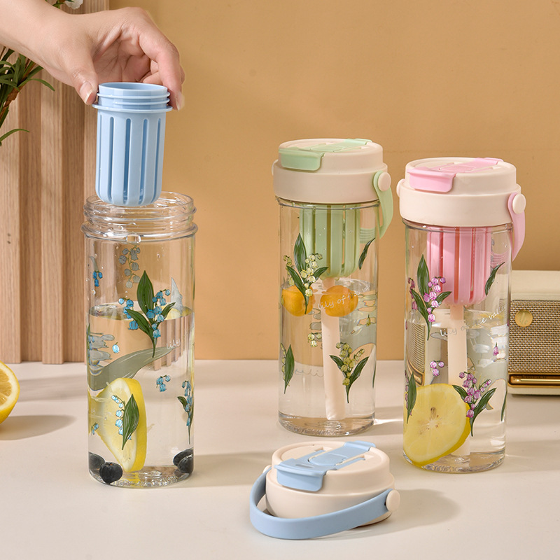 Lirio de alto valor, taza de té de frutas resistente a altas temperaturas en verano
