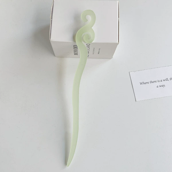 Chinese hairpin jade, orchid